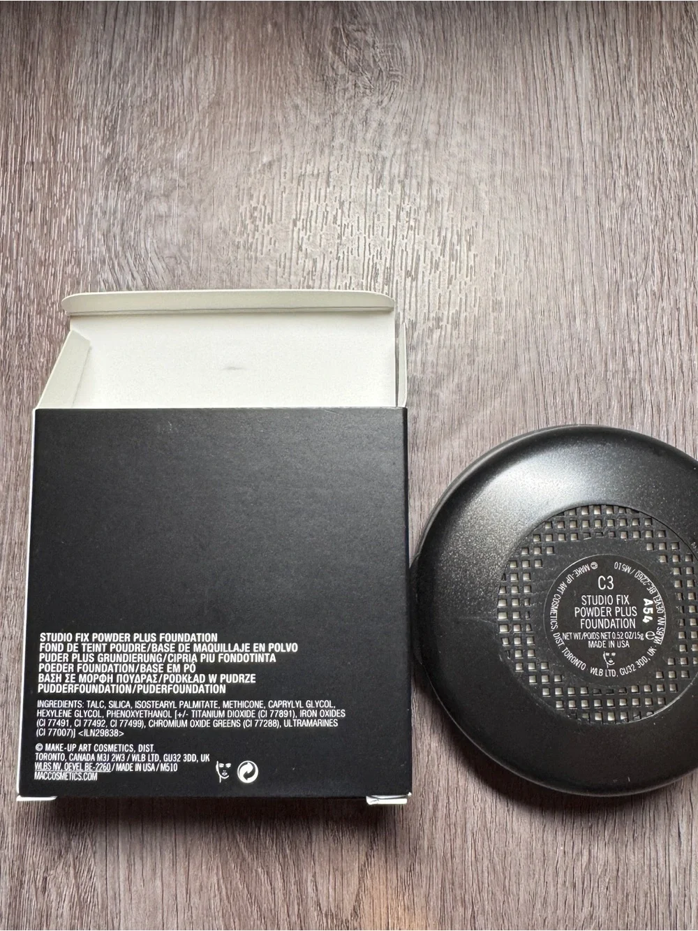 Mac Studio Fix Powder Plus Foundation C3 Original Formula 15g Oil Control